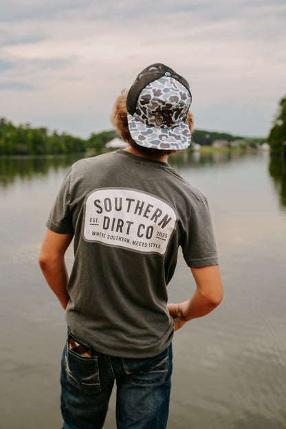 Camo patch tee