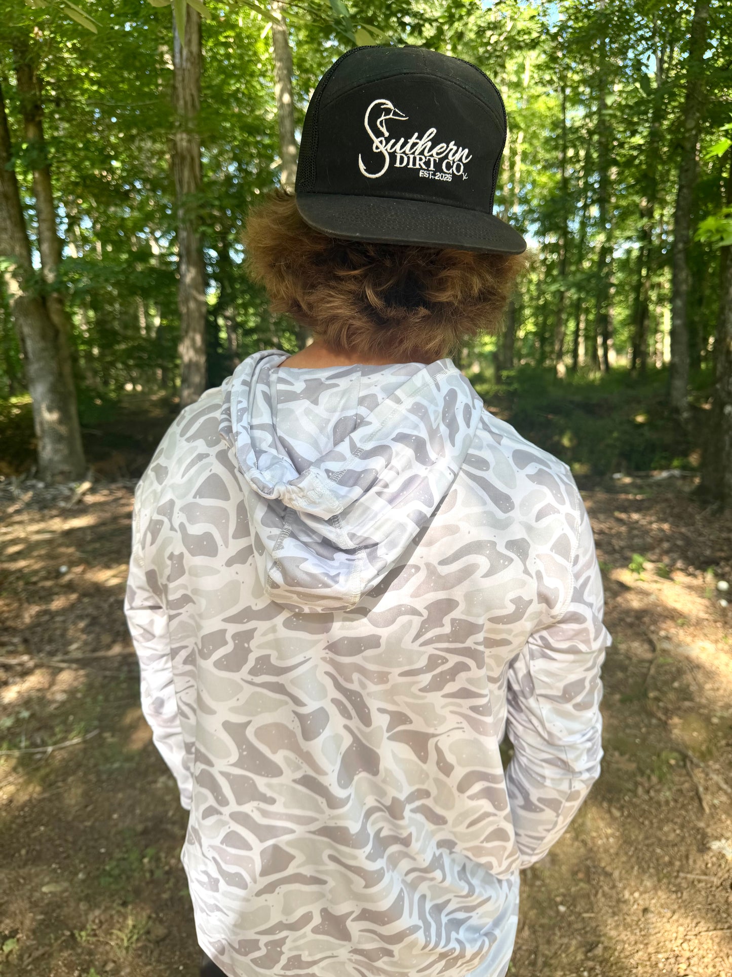 Camo performance hoodie