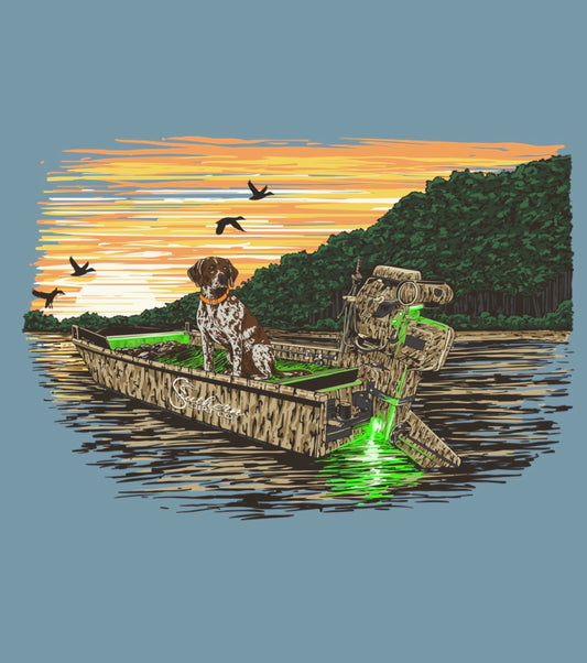 Camo Duck Boat
