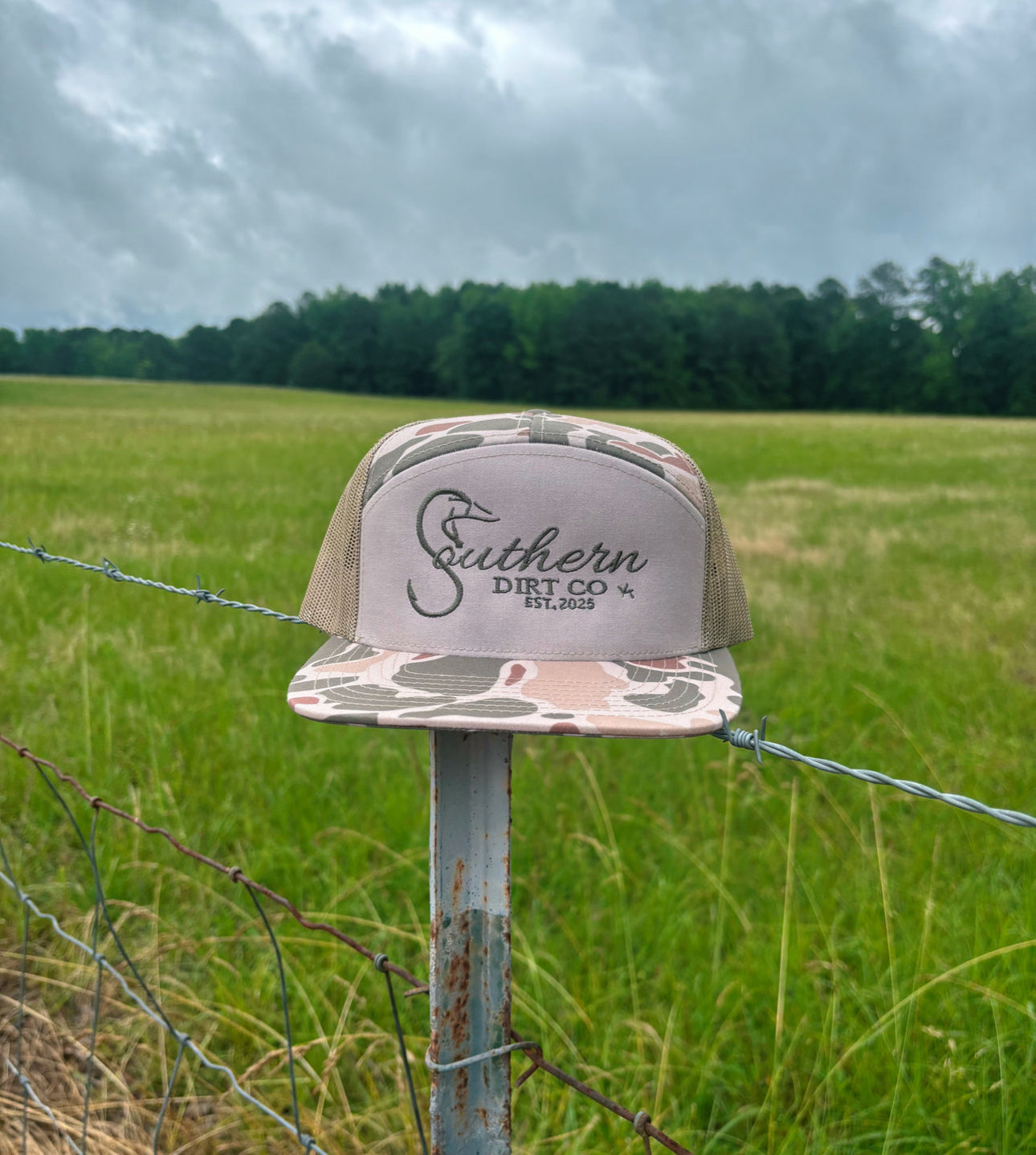 Old School Camo Hat