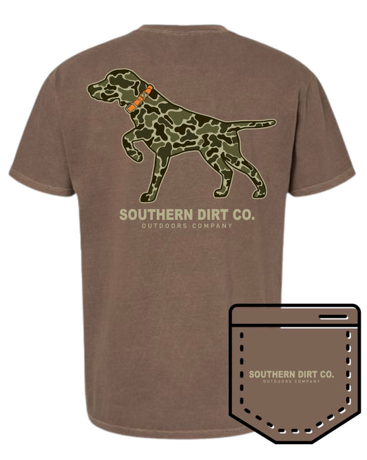 Camo pointer tee