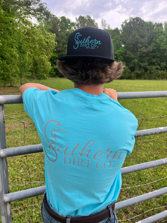 Blue and Gray Tee