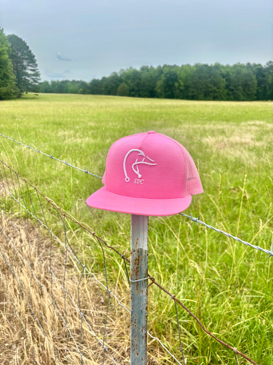 Hot Pink Duck Head Hat